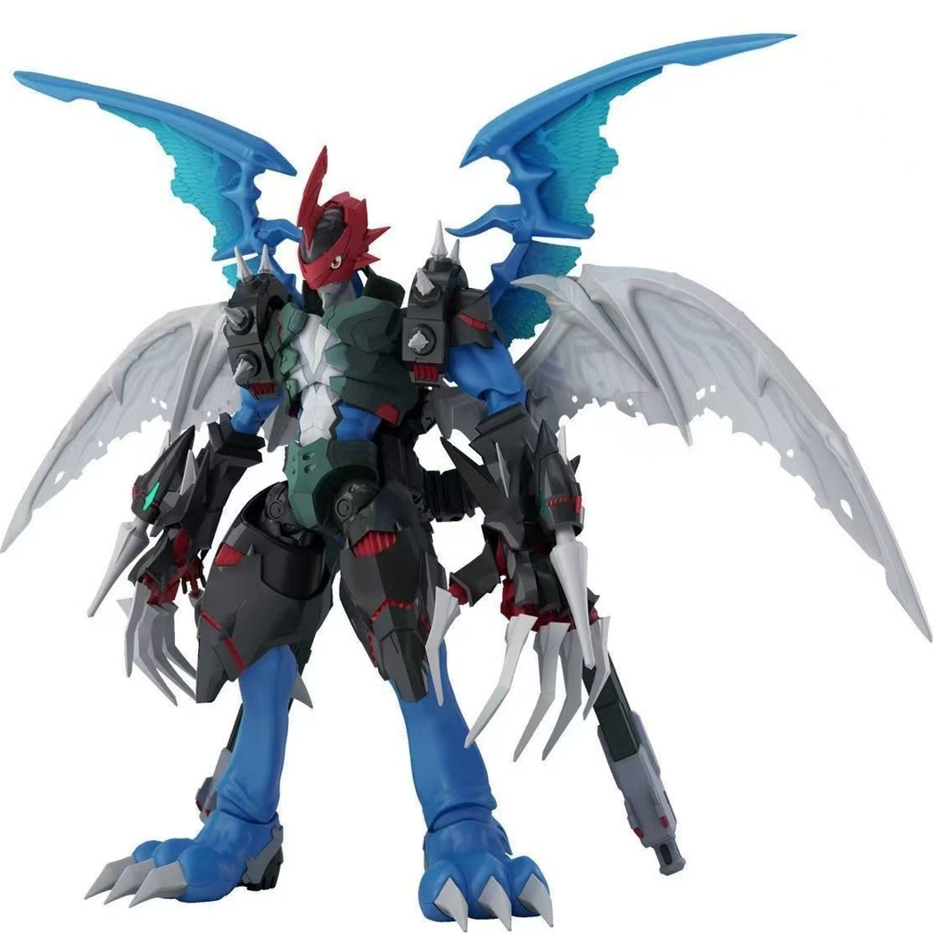 Model Kit Dragon - Figurerise FRS Plated Digital Monster Dragon