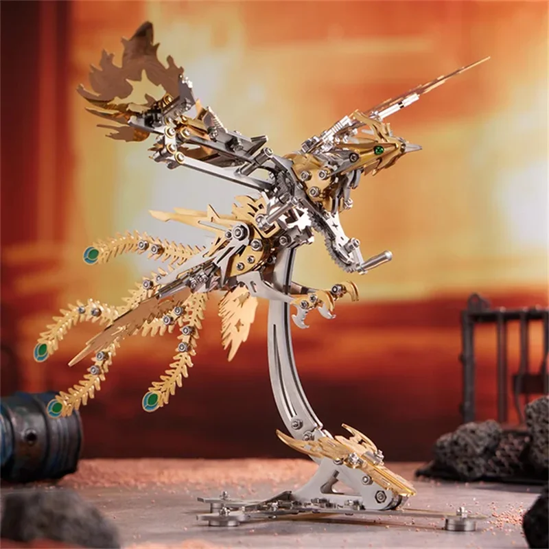 DIY Mechanical Phoenix Metal M - Model Kit Dragon 评论和价格