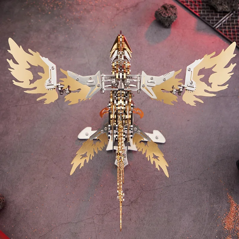 DIY Mechanical Phoenix Metal M - Model Kit Dragon 评论和价格
