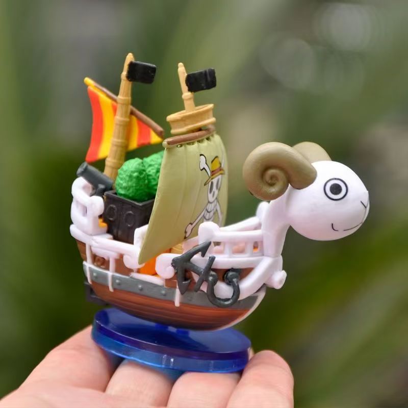 Anime One Piece 7cm Ship Figur - Model Kit Ship 评论和价格