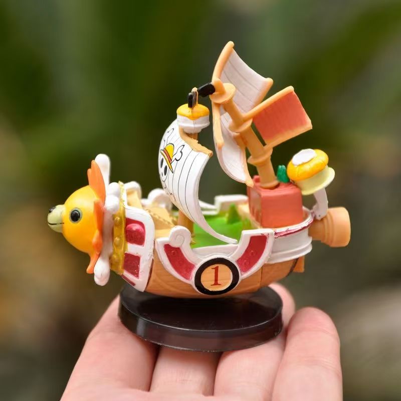 Anime One Piece 7cm Ship Figur - Model Kit Ship 评论和价格