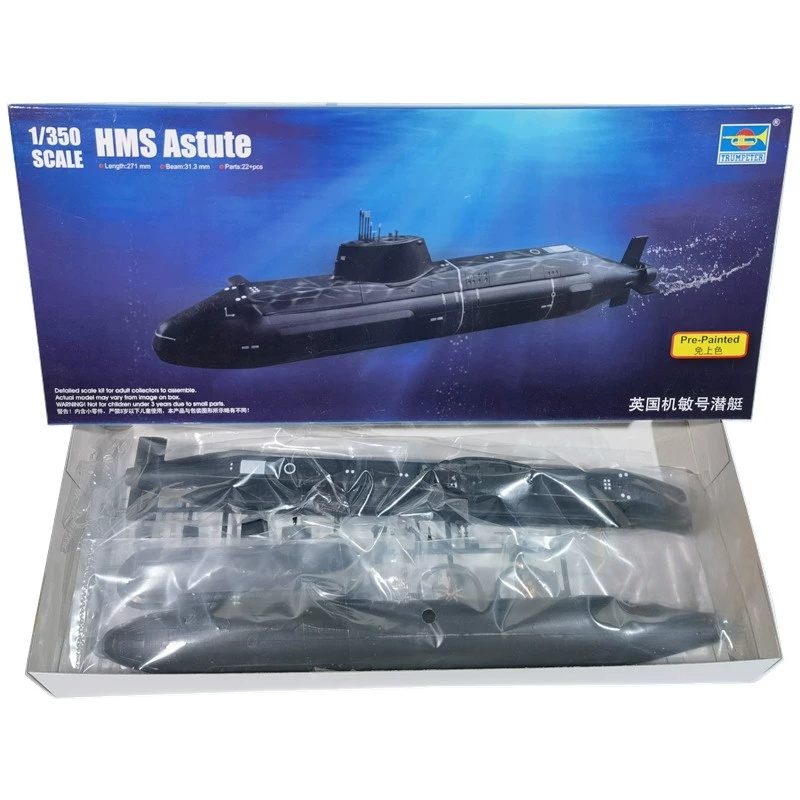 TRUMPETER 1/350 Scale HMS Astu - Model Kit Ship 评论和价格