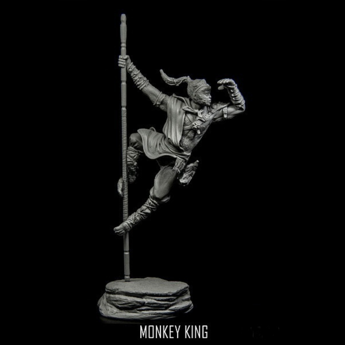 resin soldier model GK - Monke - Model Kit Wukong 评论和价格