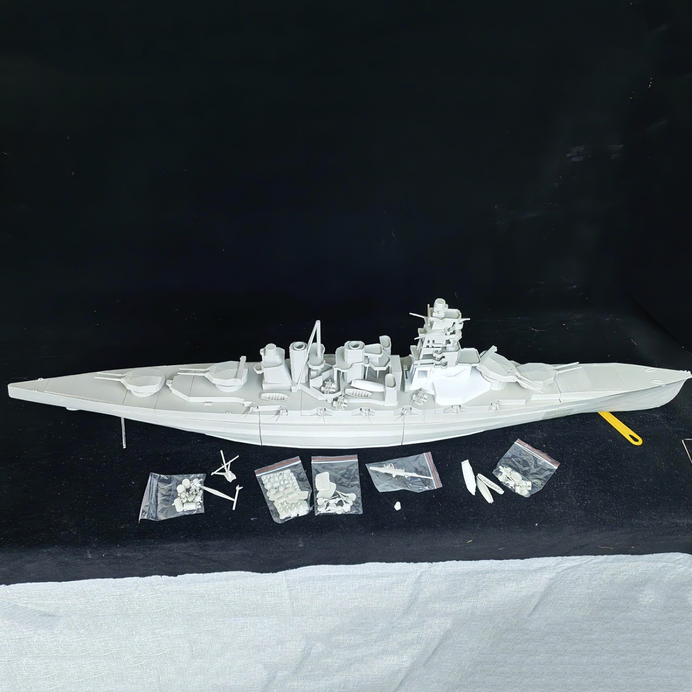 1/200 RC Ships 107cm Kongo WWI - Model Kit Ship 评论和价格