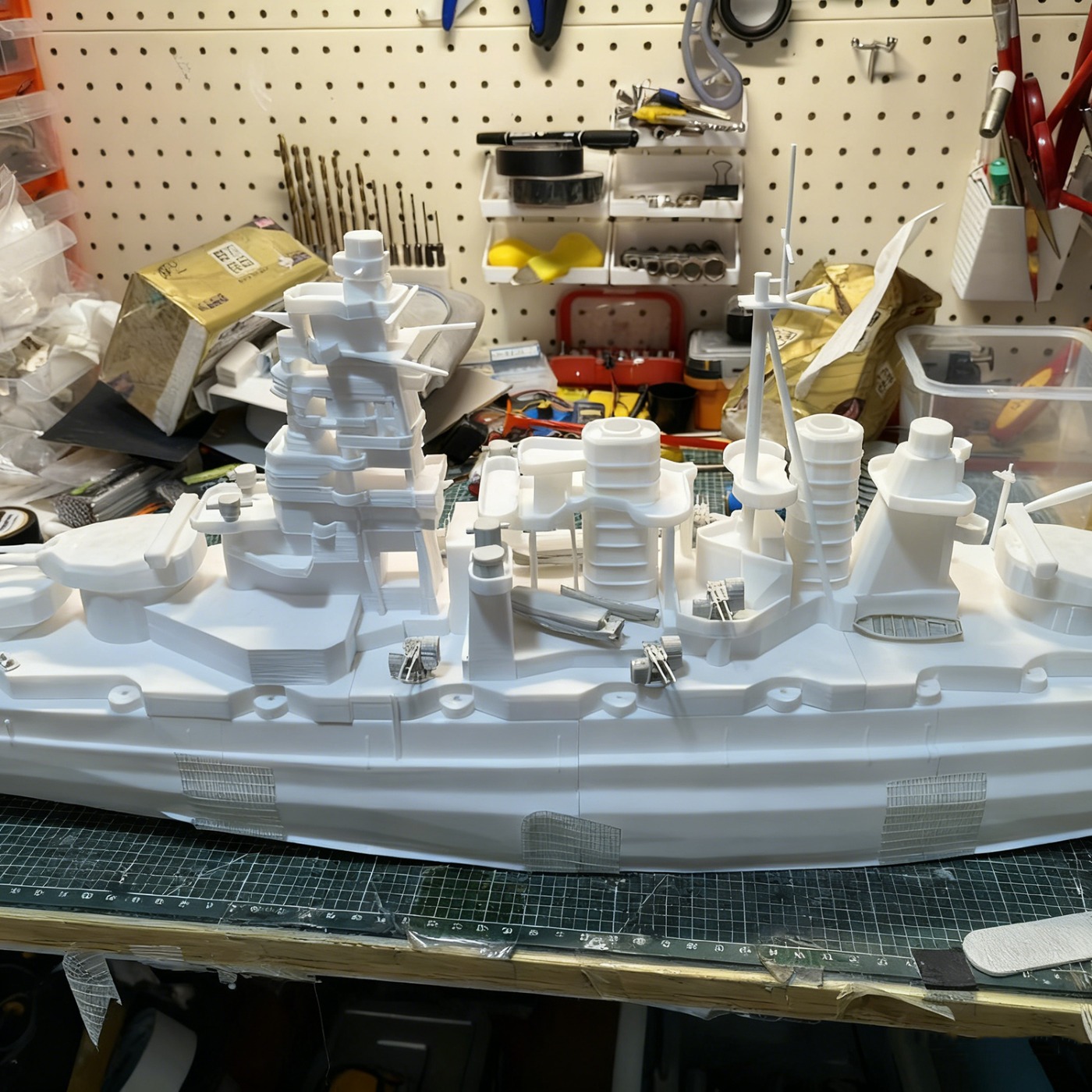 1/200 RC Ships 107cm Kongo WWI - Model Kit Ship 评论和价格