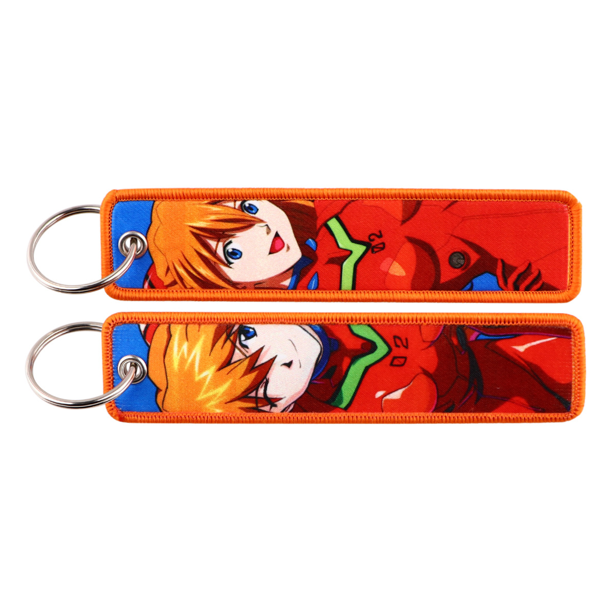 Anime EVA Embroidery Key Fobs  - Model Kit Eva 评论和价格