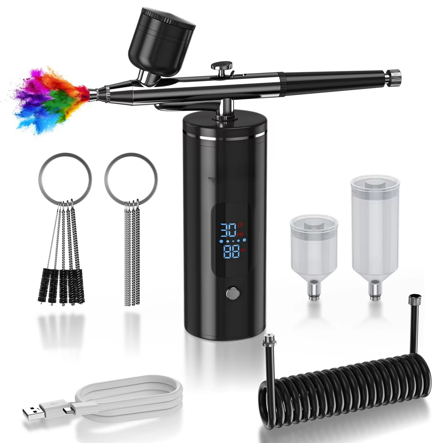 Rechargeable Cordless Airbrush - Airbrush Compressor Kit 评论和价格