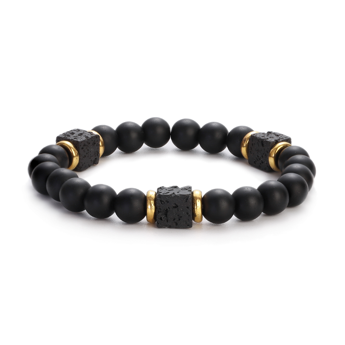 Classic Black Stone Bracelets  - Model Kit Quick 评论和价格