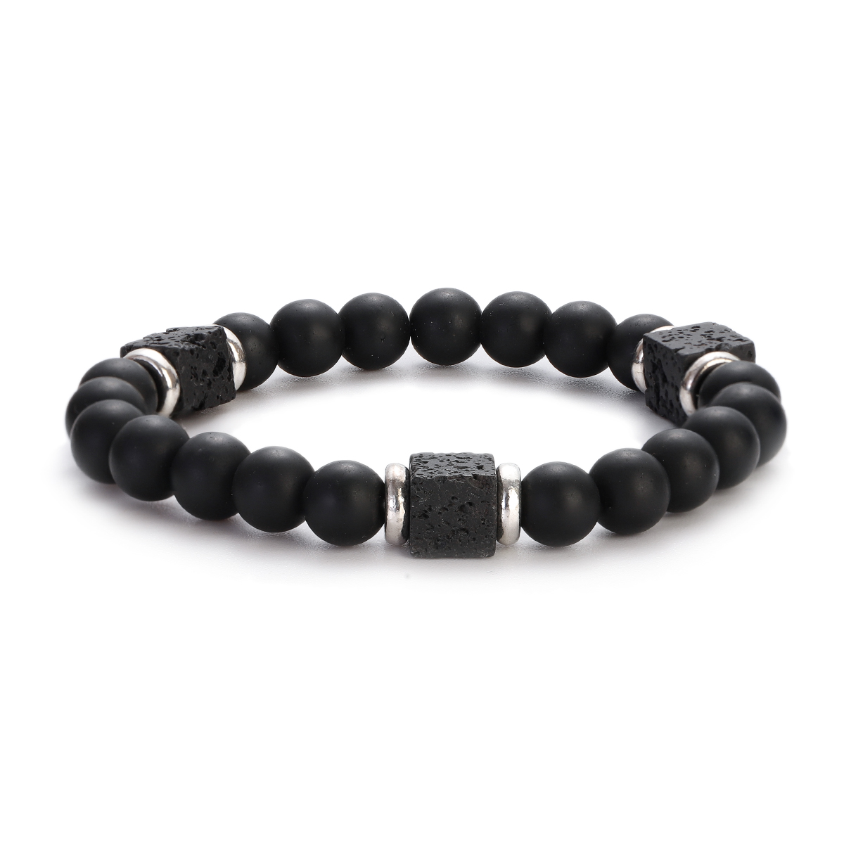 Classic Black Stone Bracelets  - Model Kit Quick 评论和价格