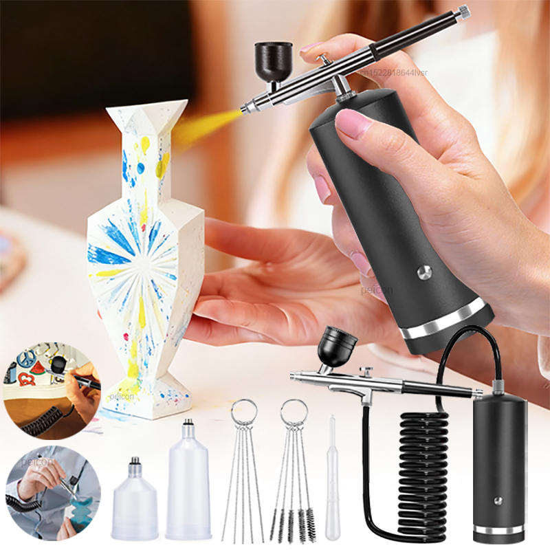 Airbrush with Compressor Paint - Airbrush Compressor Kit 评论和价格