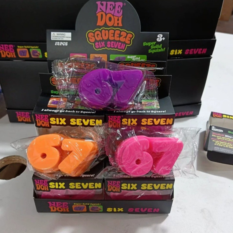 Six Seven Number TPR Squishy T - Model Kit Eva 评论和价格