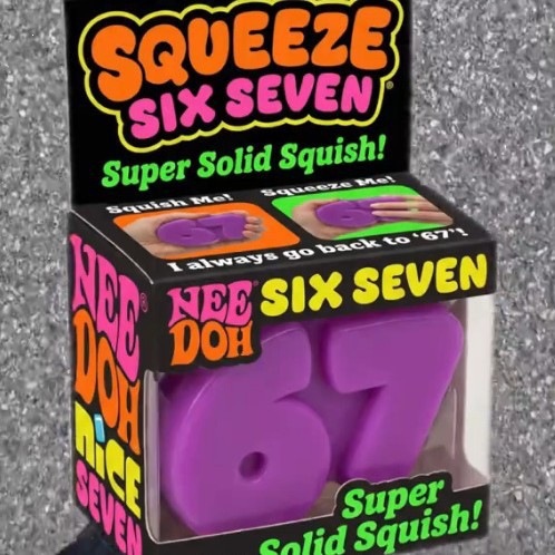 Six Seven Number TPR Squishy T - Model Kit Eva 评论和价格