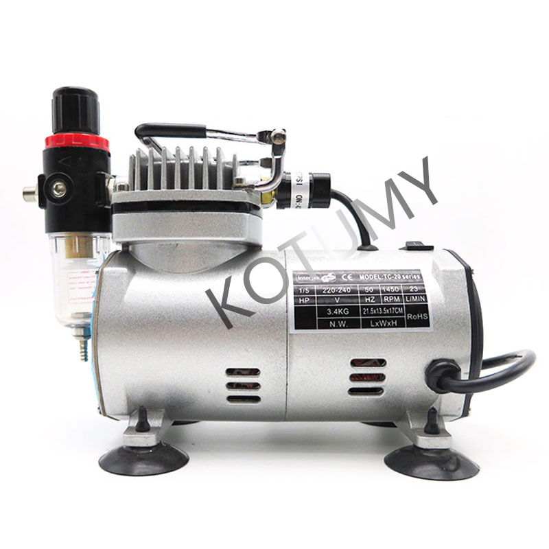 220V 110V Portable Air Compres - Airbrush Compressor Kit 评论和价格