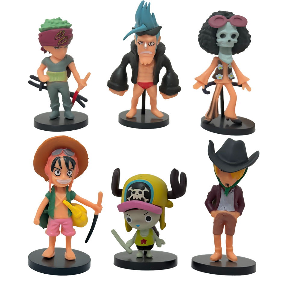 Anime One Piece 6pcs Q Version - Model Kit Chopper 评论和价格