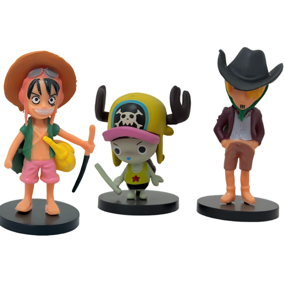 Anime One Piece 6pcs Q Version - Model Kit Chopper 评论和价格