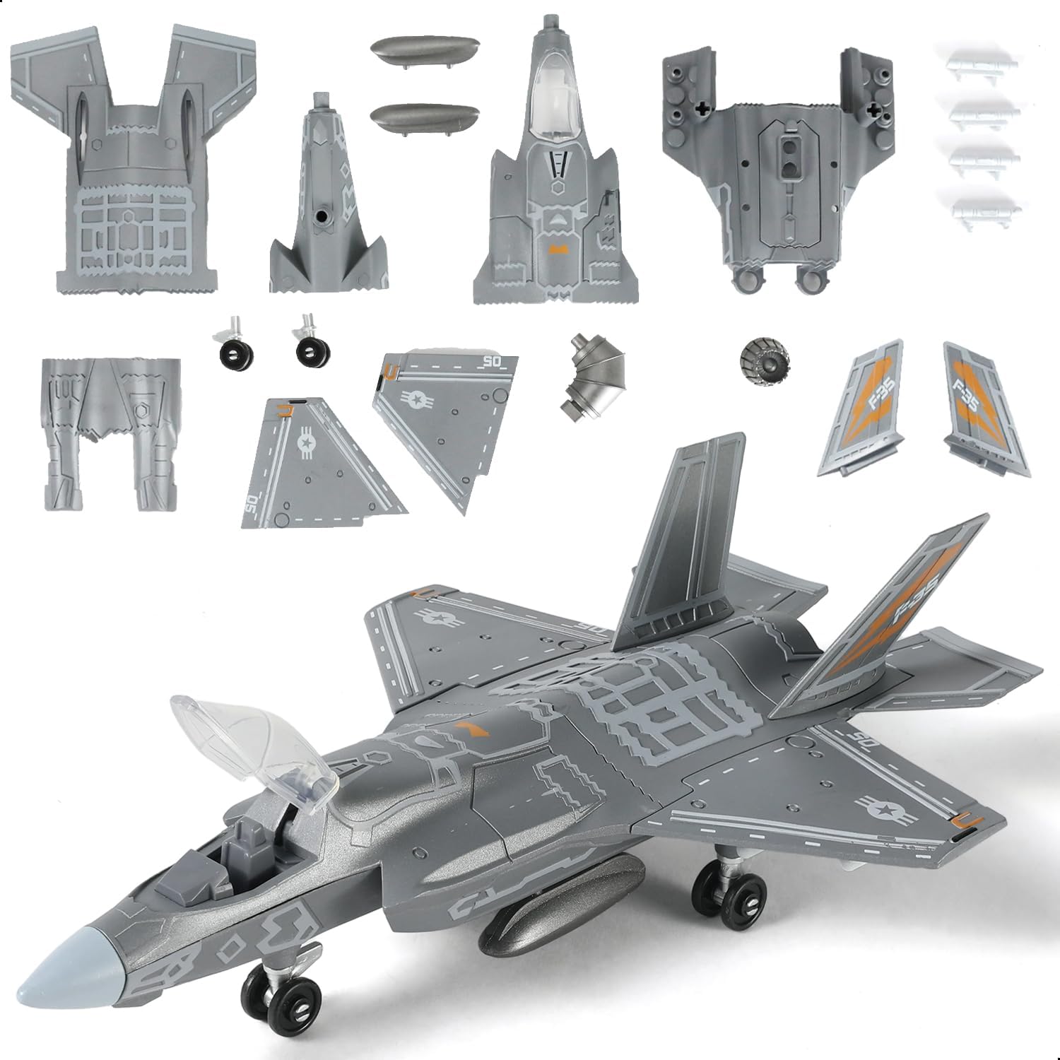 1:72 Scale F-35 Fighter Jet Qu - Model Kit Quick 评论和价格