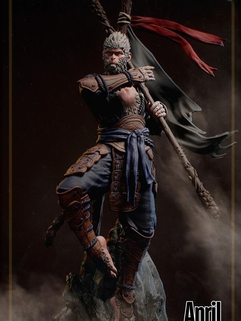 1/24 75mm Scale Resin  Assembl - Model Kit Wukong 评论和价格