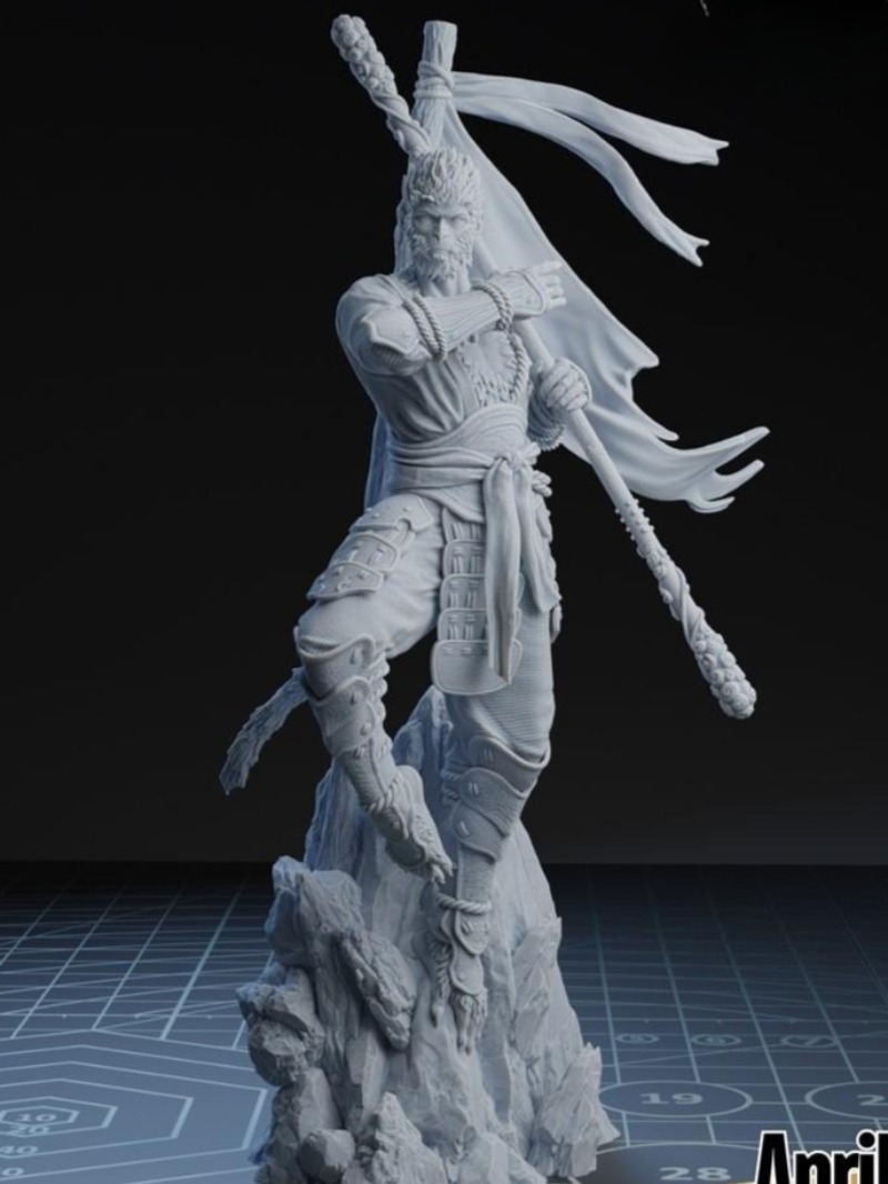 1/24 75mm Scale Resin  Assembl - Model Kit Wukong 评论和价格