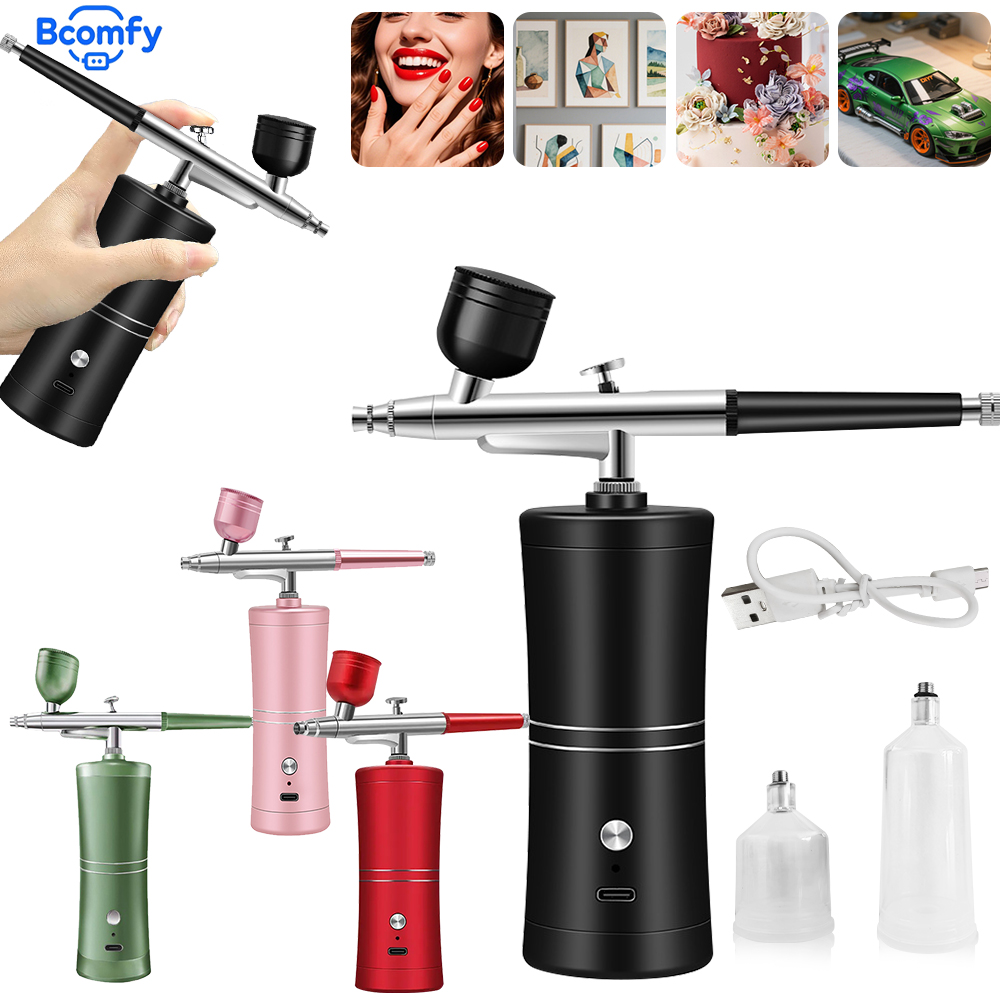 Airbrush Nail with Compressor  - Airbrush Compressor Kit 评论和价格