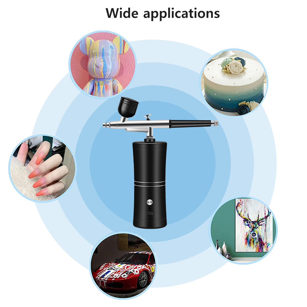 Airbrush Nail with Compressor  - Airbrush Compressor Kit 评论和价格