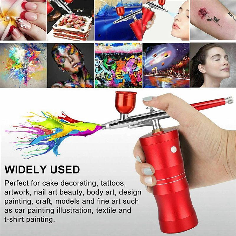 Portable Airbrush Kit With Com - Airbrush Compressor Kit 评论和价格