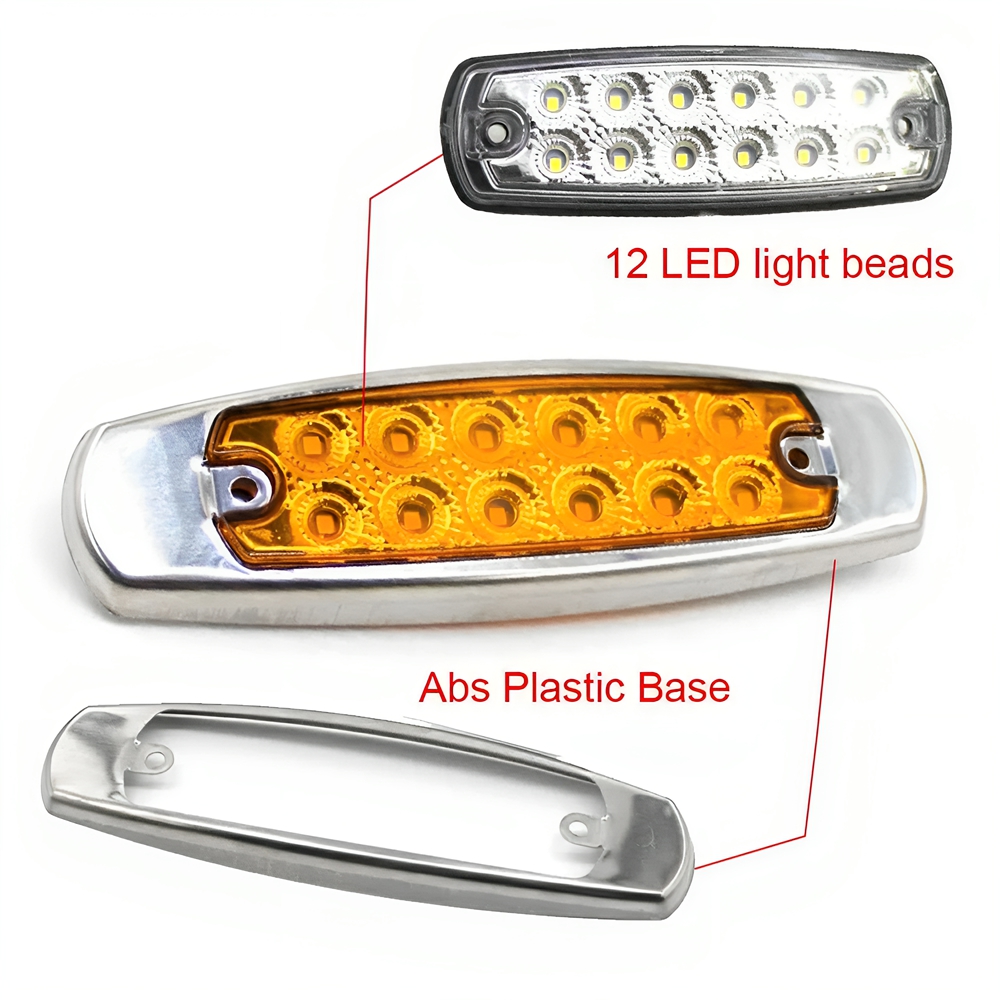 2/6pcs LED 12V 24V Car Trucks  - Model Kit Ship 评论和价格