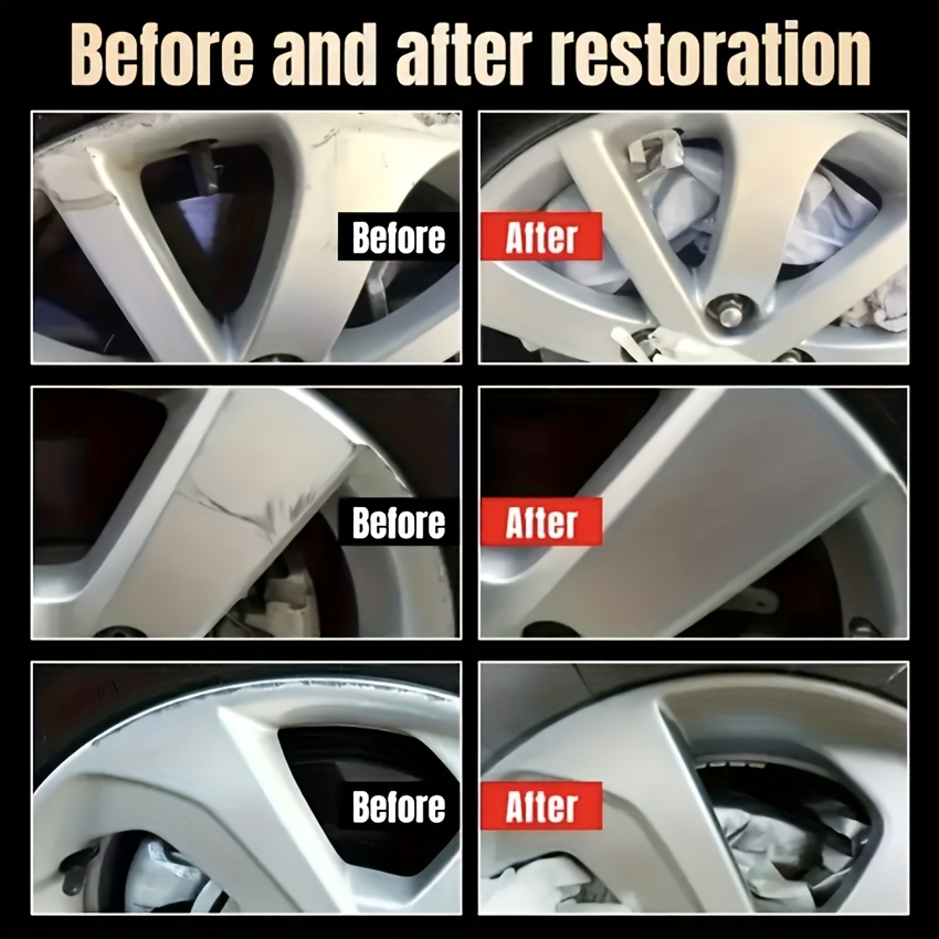 Rim Scratch Repair Kit Wheel S - Model Kit Quick 评论和价格