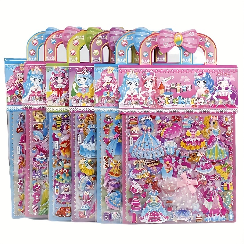 Princess Dress Up Puffy Sticke - Model Kit Eva 评论和价格