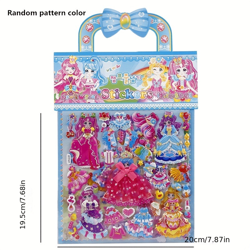 Princess Dress Up Puffy Sticke - Model Kit Eva 评论和价格