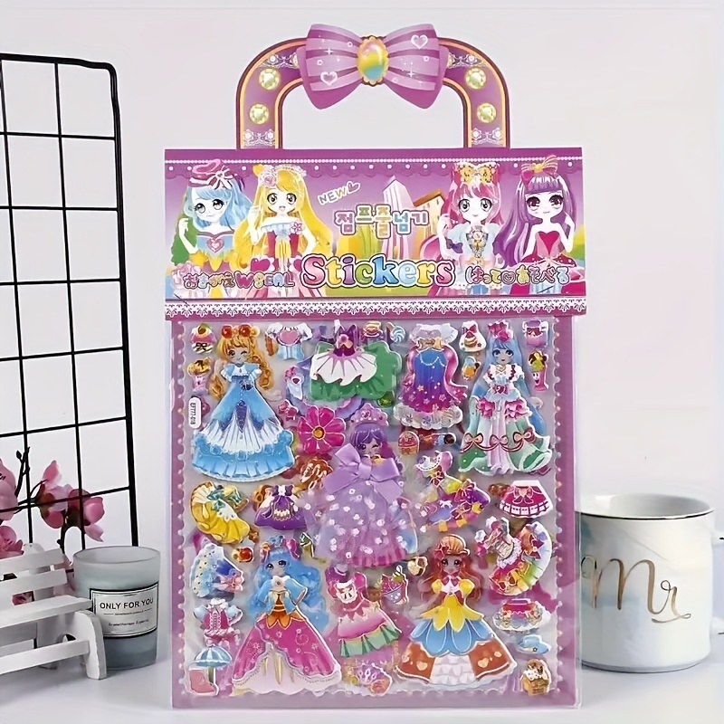 Princess Dress Up Puffy Sticke - Model Kit Eva 评论和价格